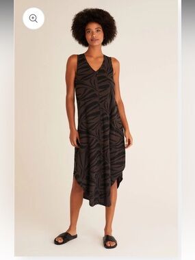 Z SUPPLY REVERIE TROPICAL ZEBRA DRESS
